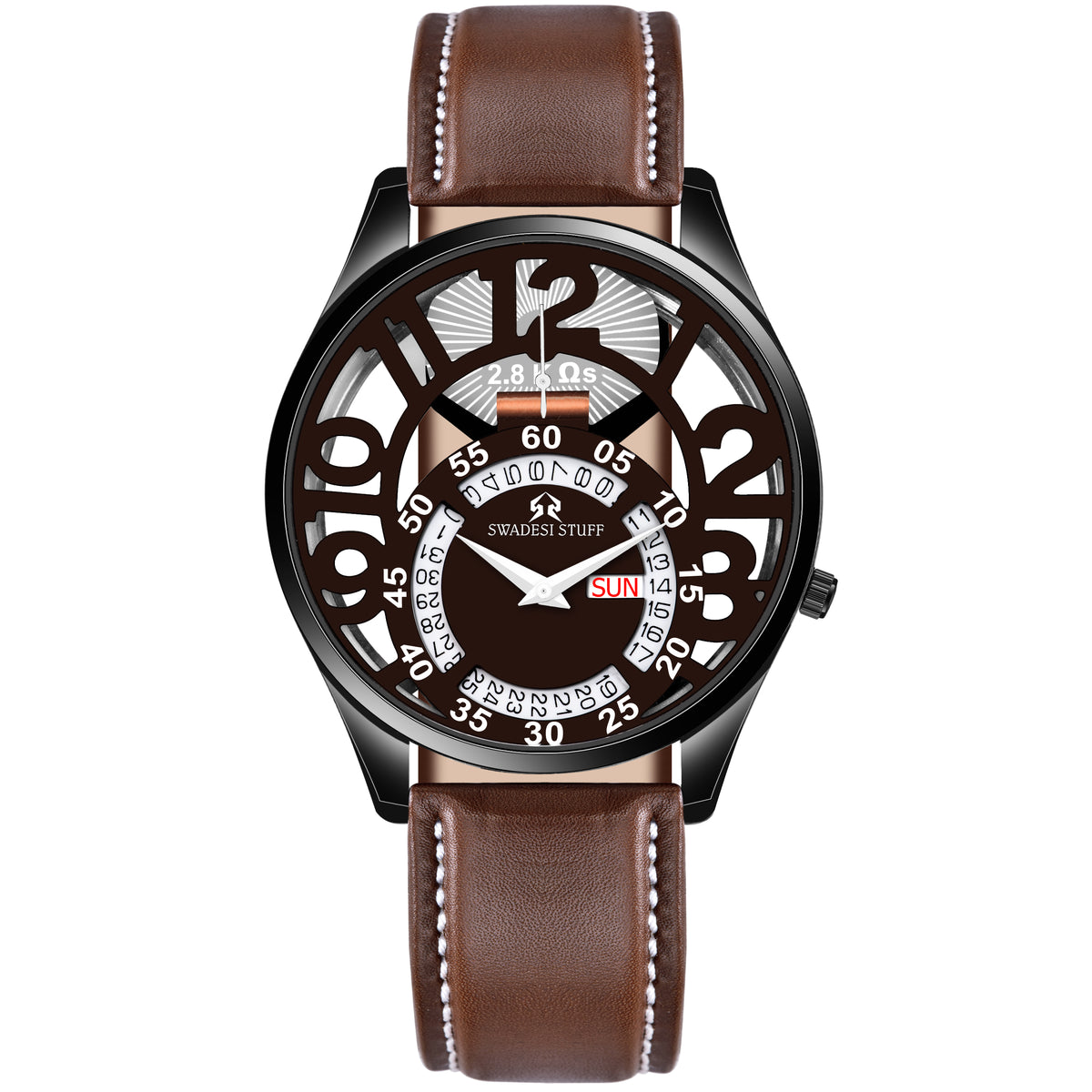 Oscillation - Brown - Premium Watch For Men