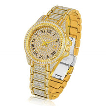 Glint - Hand-Studded Diamonds Date Dial Premium Luxury Watch