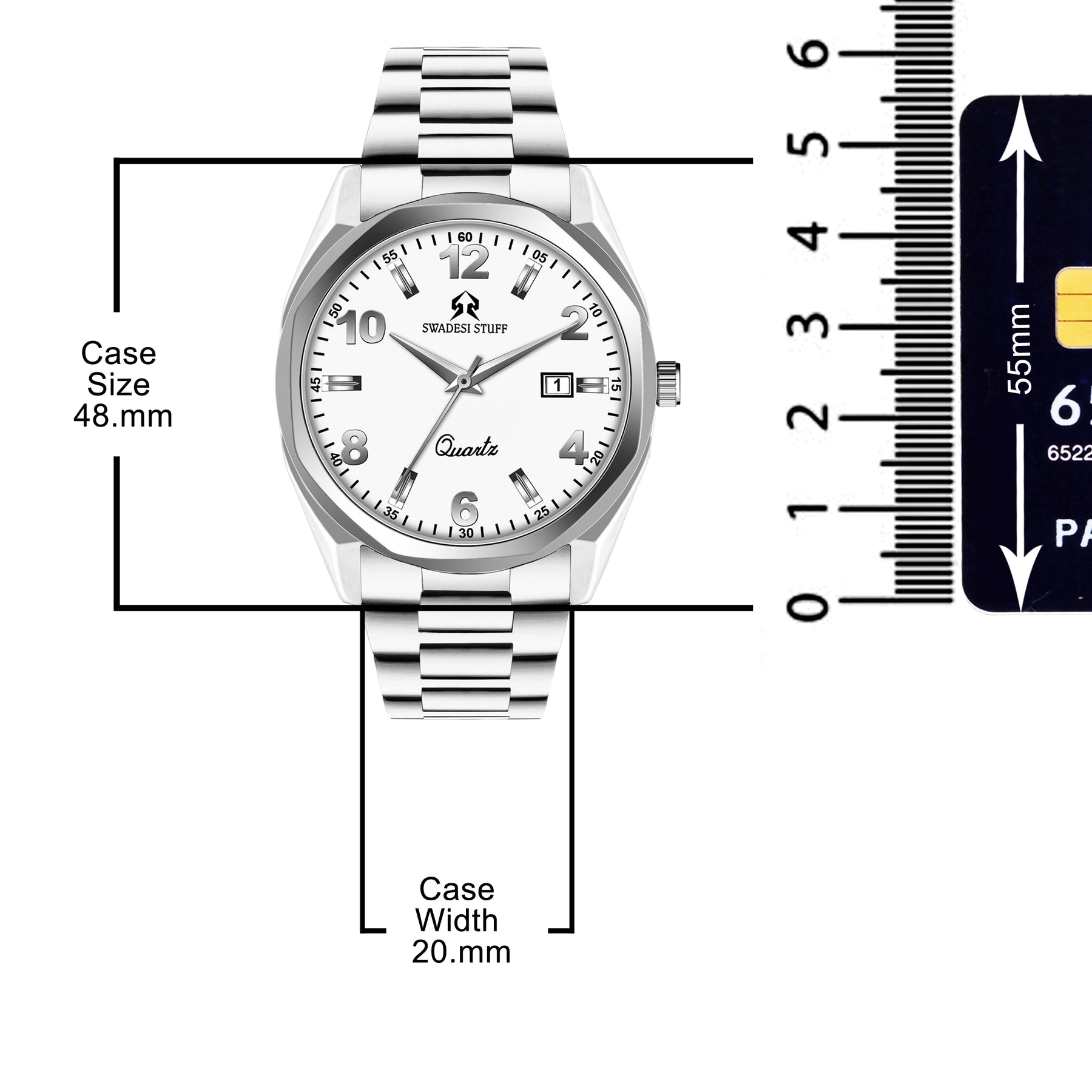 Boss Premium Classic Authority Metal Watch For Men