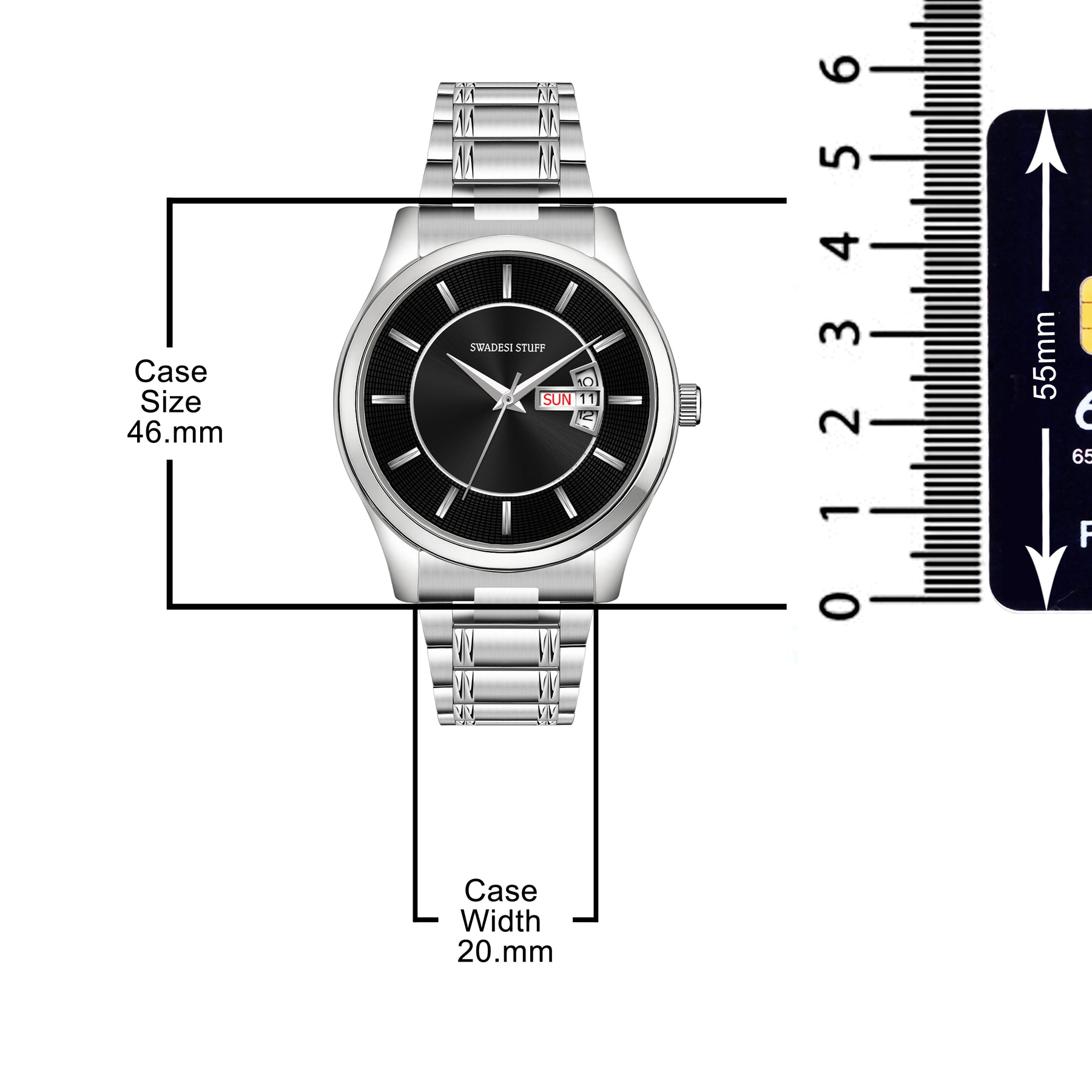Classic Authority Metal Watch For Men