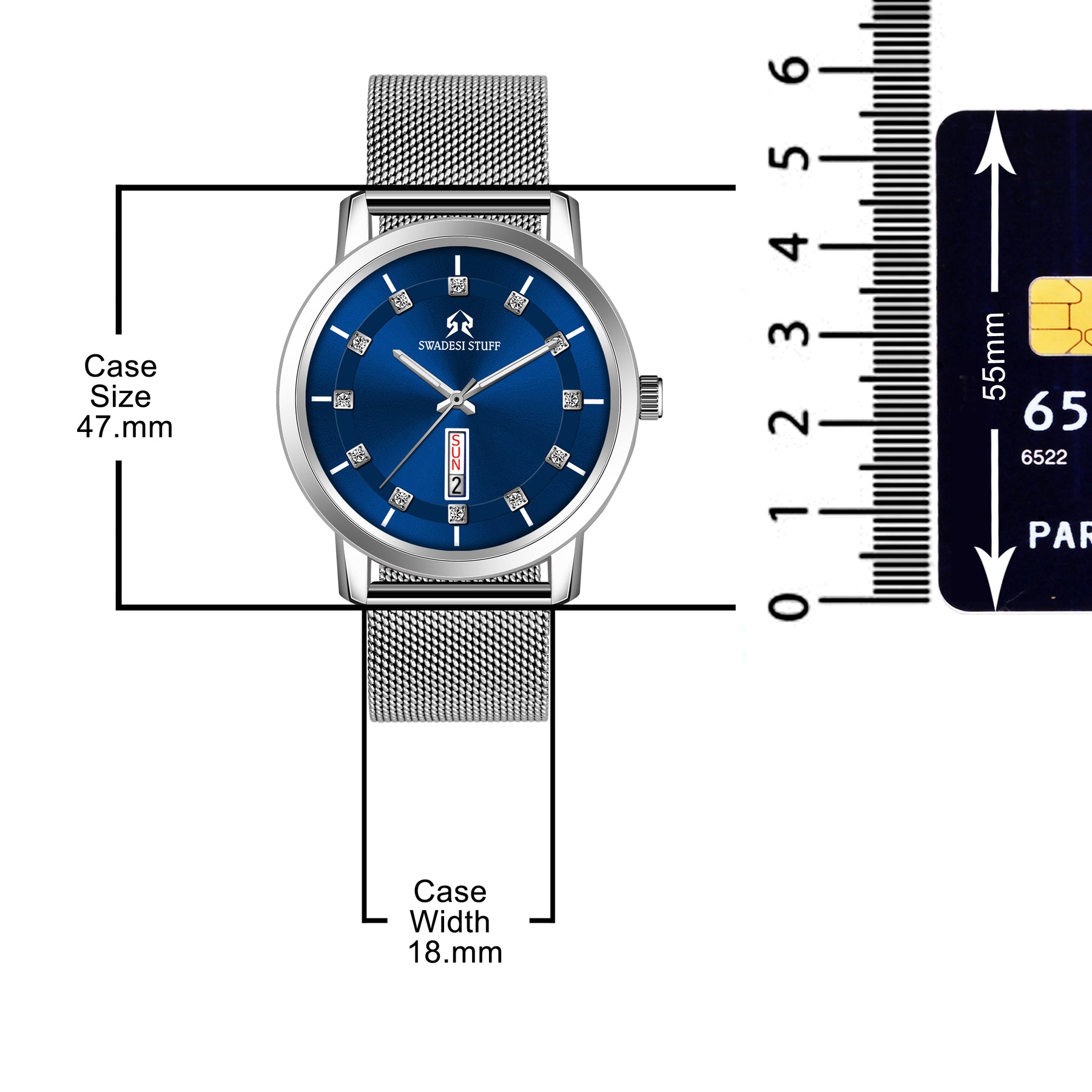 Sefar Premium Classic Authority Metal Watch For Men