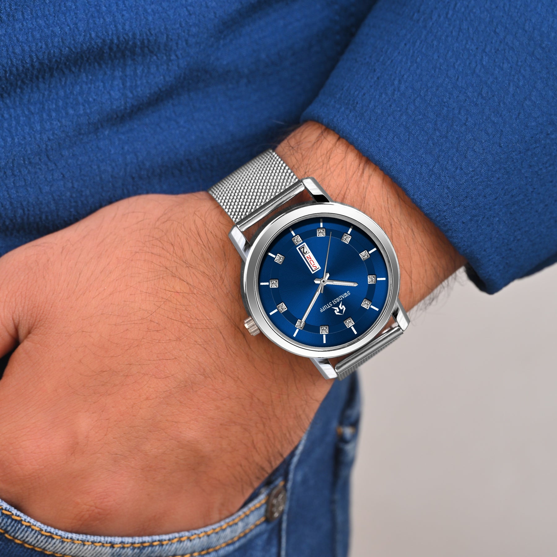 Sefar Premium Classic Authority Metal Watch For Men