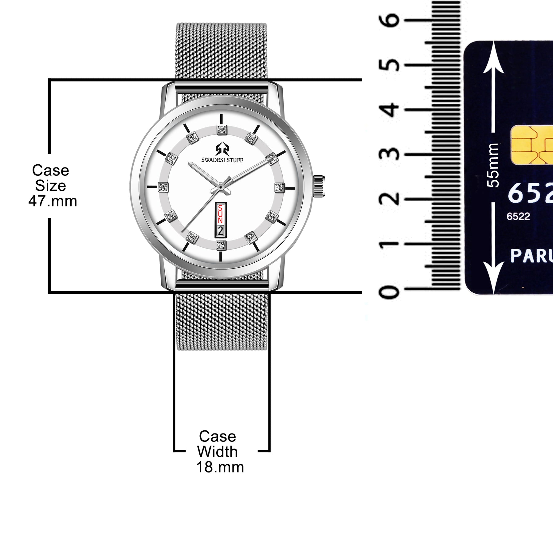 Sefar Premium Classic Authority Metal Watch For Men