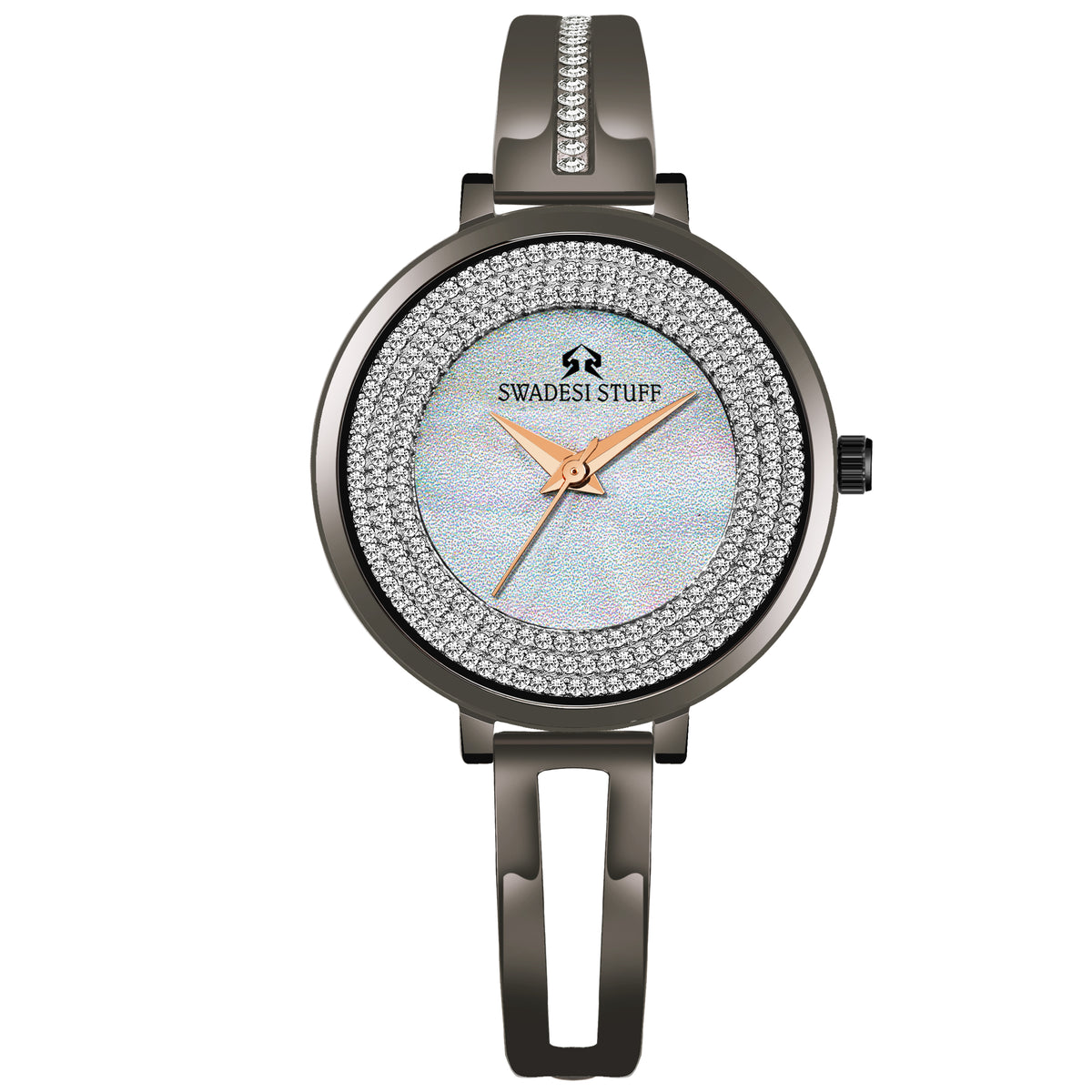 Charm - Grey - Premium & Luxurious Watch For Women