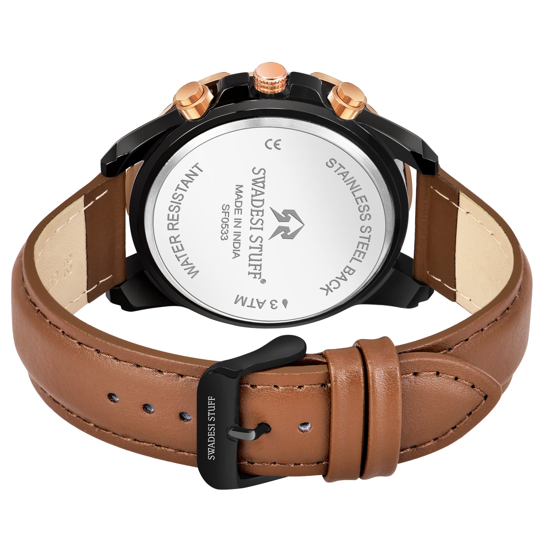 Crescent - Brown - Premium & Luxurious Watch For Men