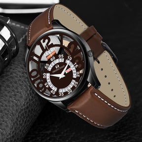 Oscillation - Brown - Premium Watch For Men