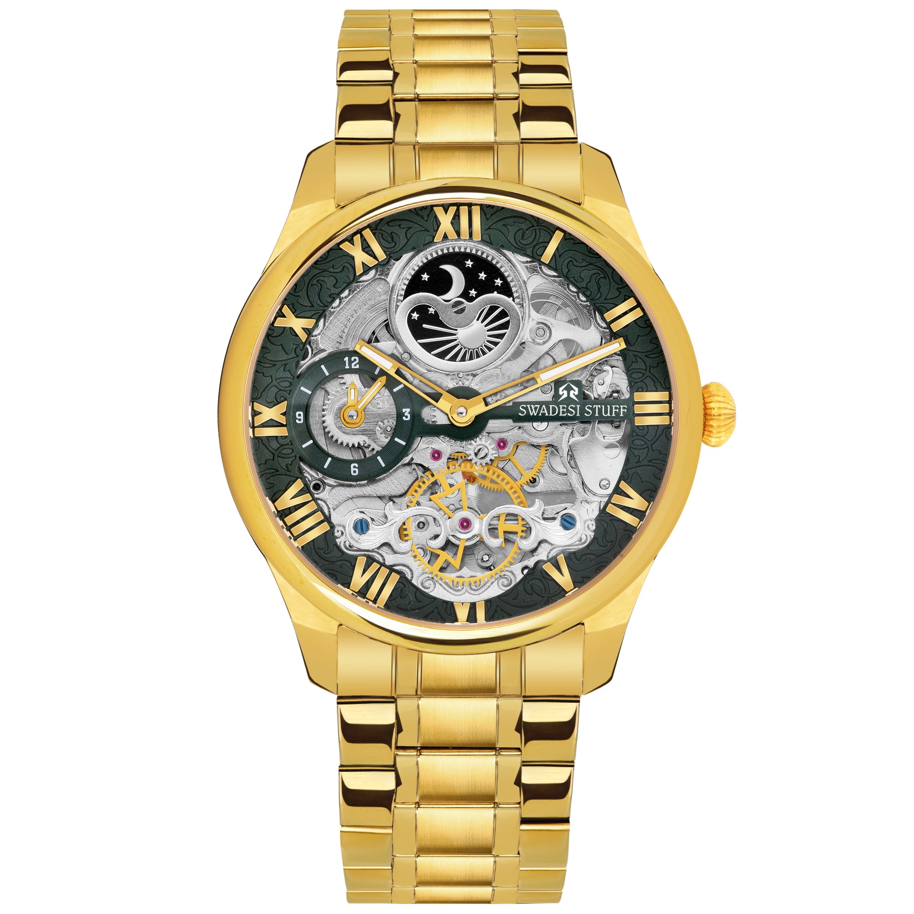 Aristocracy - Gold - Premium Automatic Watch For Men