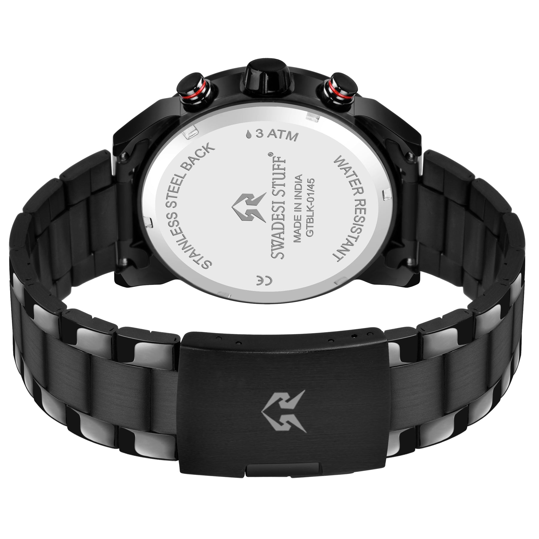 Coupe - Black - Premium Metal Watch For Men