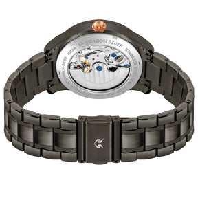Aristocracy - Gun Metal - Premium Automatic Watch For Men