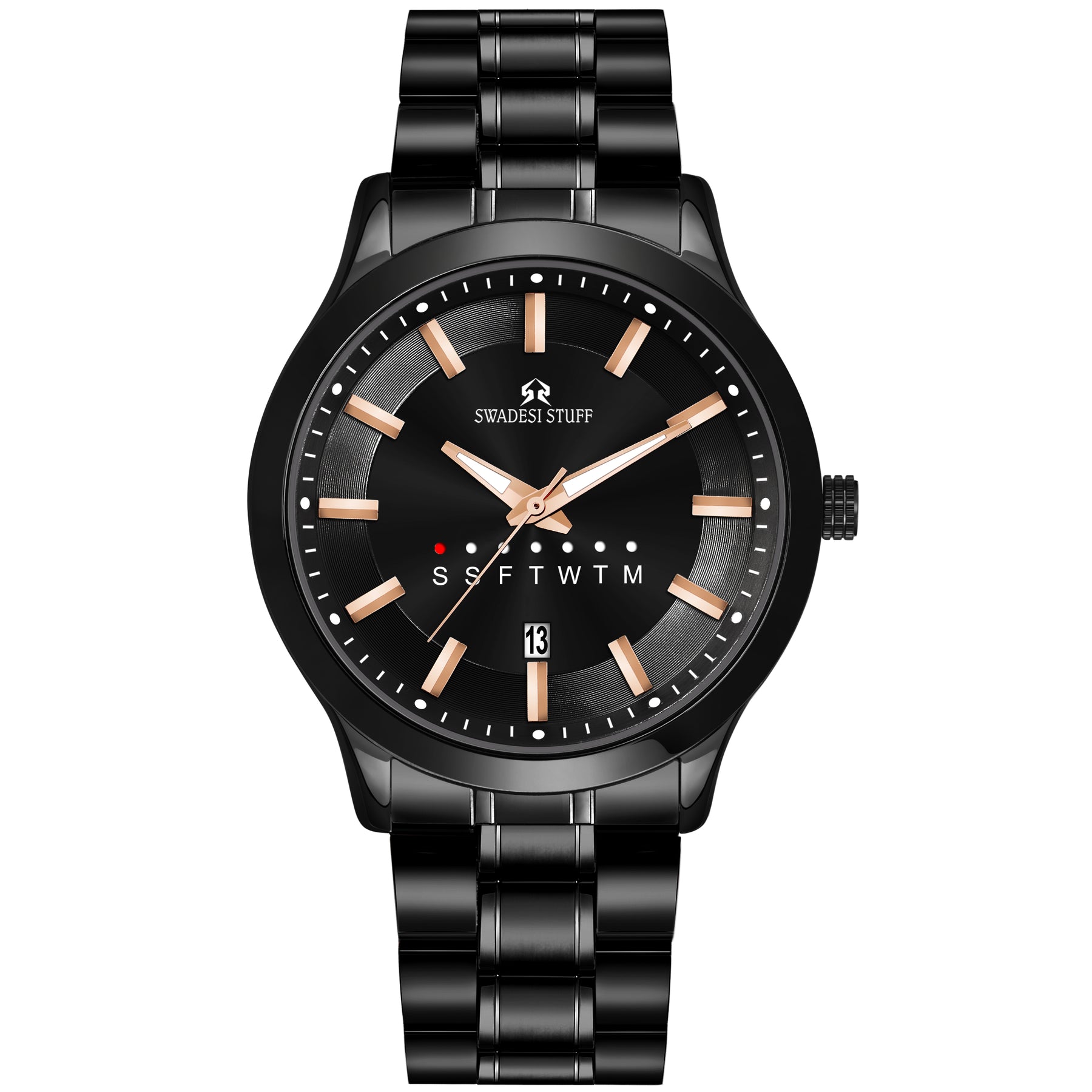 Resolute - Black- Premium & Luxurious Watch For Men