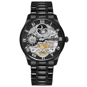 Aristocracy - Black - Premium Automatic Watch For Men