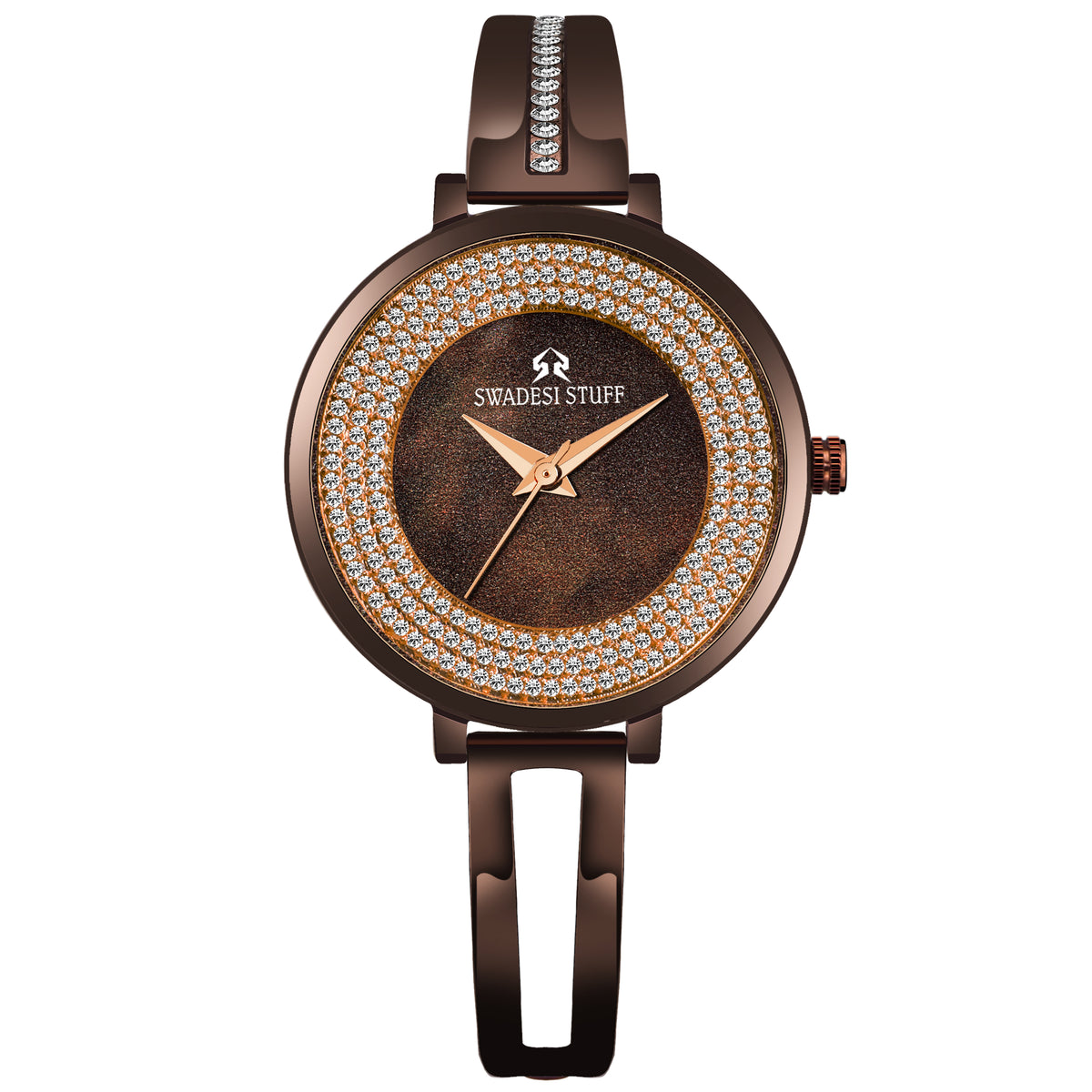Charm - Brown - Premium & Luxurious Watch For Women
