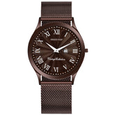 Phenomenon - Dark Brown - Premium Leather Watch For Men