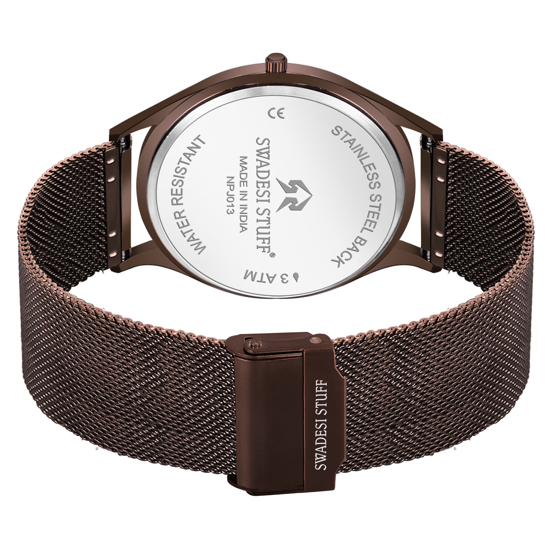 Phenomenon - Dark Brown - Premium Leather Watch For Men