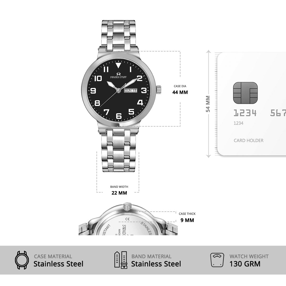 Monarch II - Premium & Luxurious Watch For Men