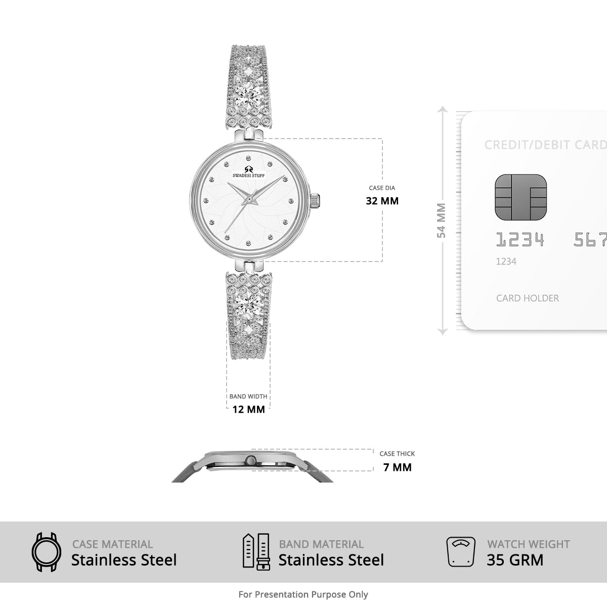 Diadem - Rose - Premium & Luxurious Watch For Women